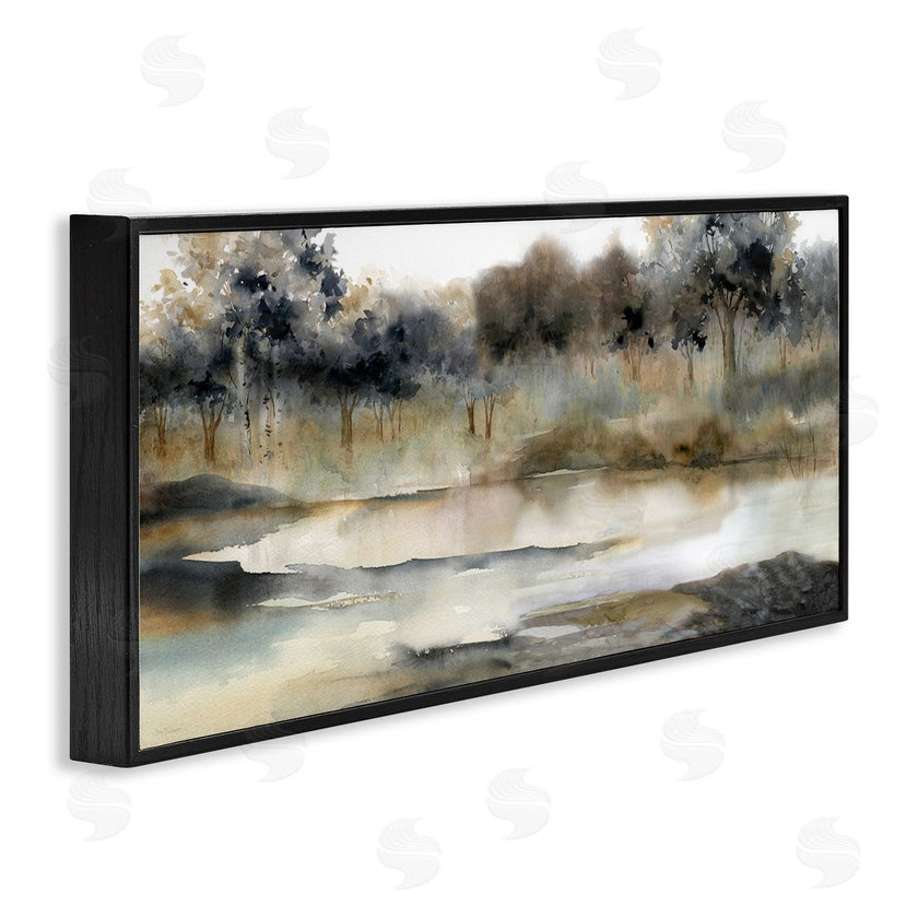 Carol Robinson | Trees By Lakeside Landscape