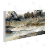 Carol Robinson | Trees By Lakeside Landscape