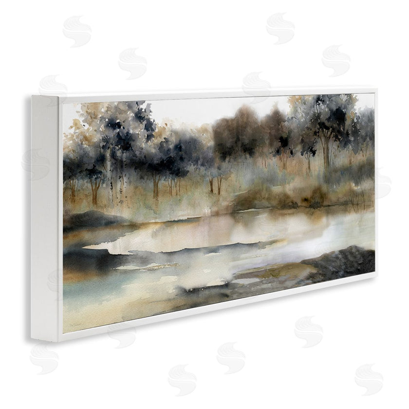 Carol Robinson | Trees By Lakeside Landscape