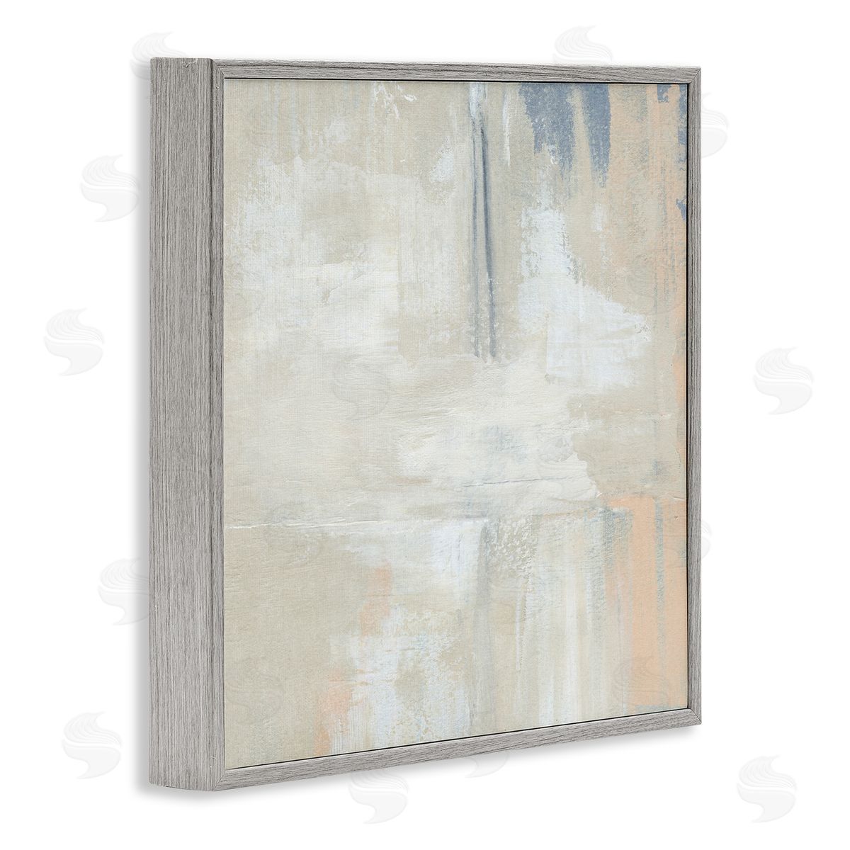 Annie Warren Beige Modern Neutral Tones Gray Framed Glicee Wall Art Print