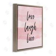 Martina Pavlova | Pink Love Laugh Live Phrase