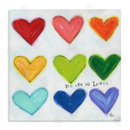 Alli Rogosich | You Are So Loved Rainbow Hearts