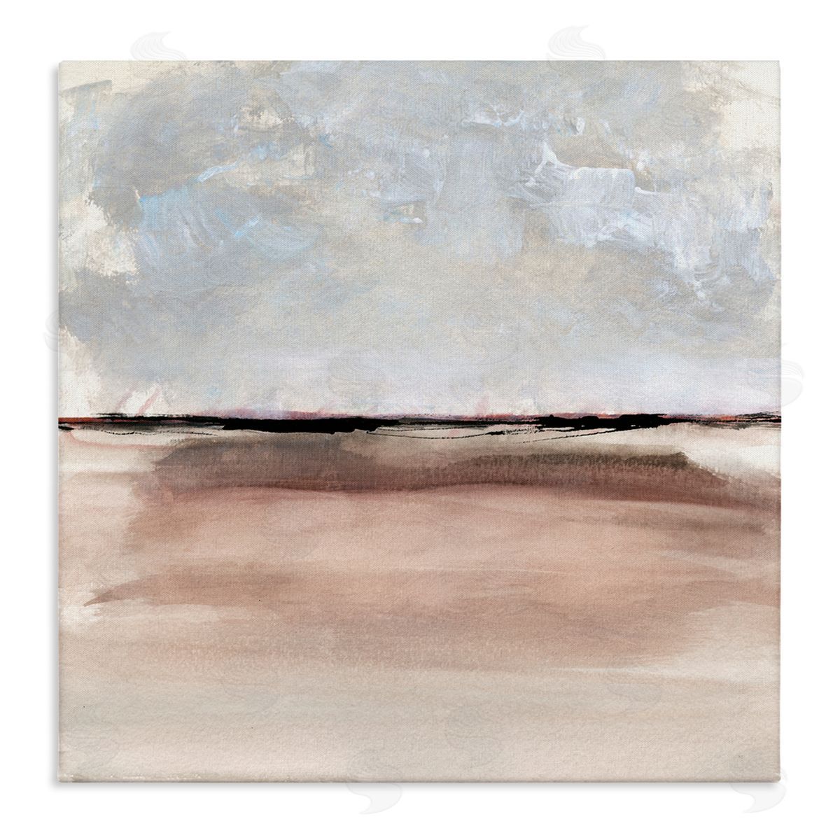 Susan Jill Abstract Vast Landscape Scenery Stretched Canvas Wall Art Print