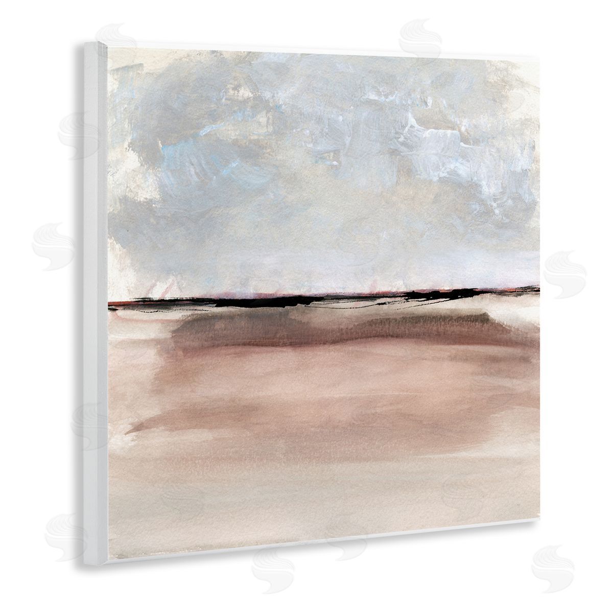 Susan Jill Abstract Vast Landscape Scenery Wooden Wall Plaque Art Print