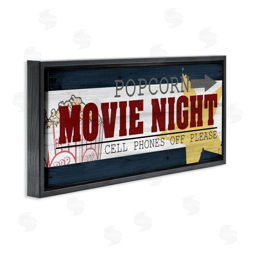 Kim Allen | Movie Night Vintage Sign
