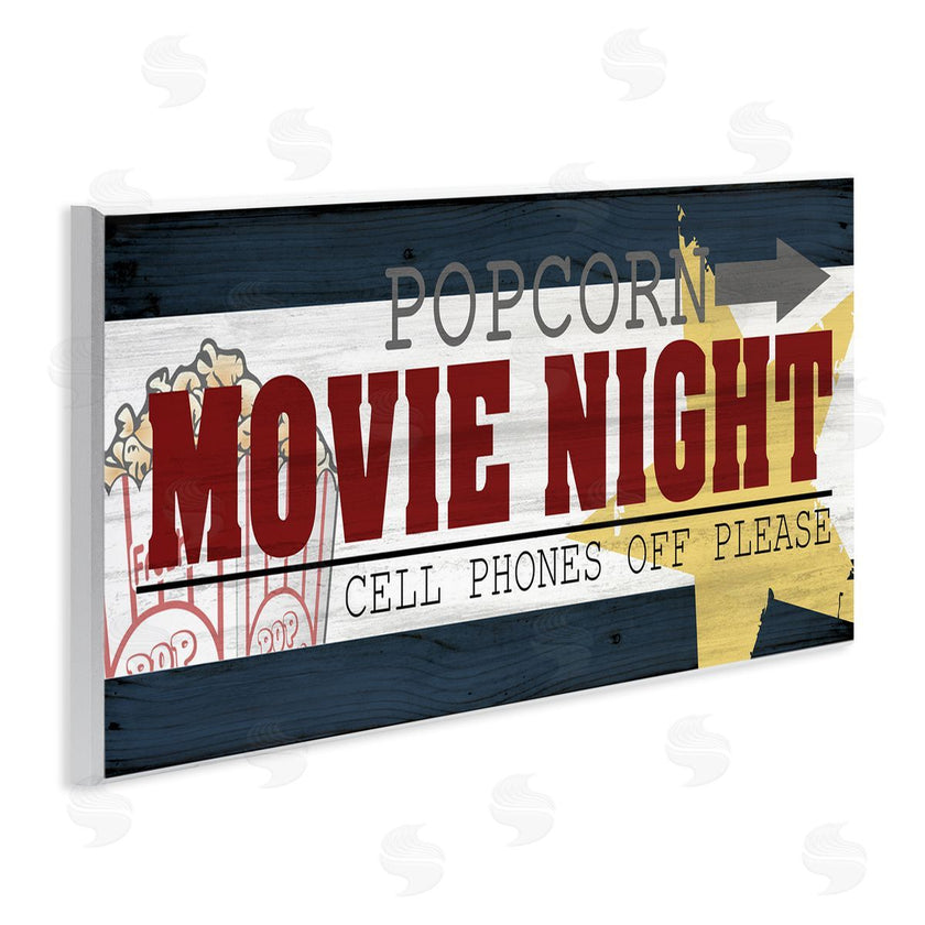 Kim Allen | Movie Night Vintage Sign