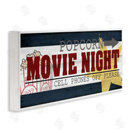 Kim Allen | Movie Night Vintage Sign