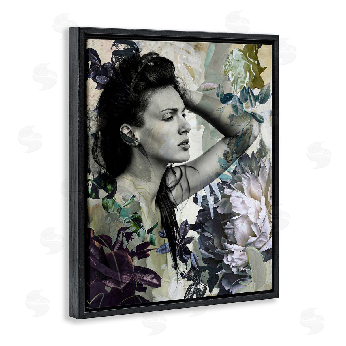 Design Fabrikken Floral Blossom Woman Collage