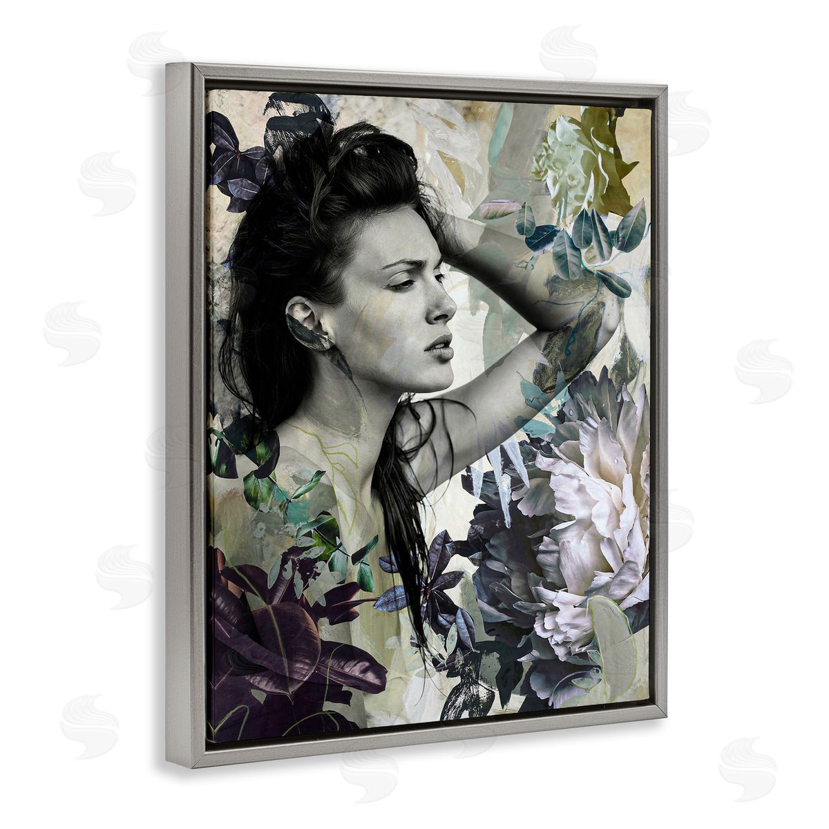 Design Fabrikken Floral Blossom Woman Collage