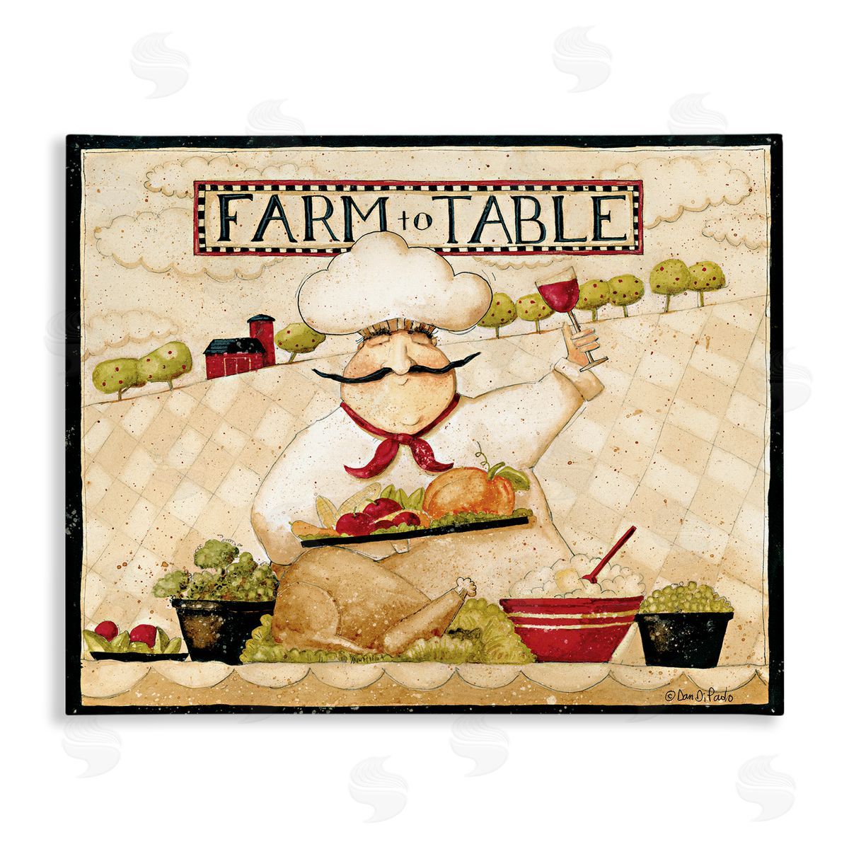 Dan DiPaolo Farm to Table Vintage Chef Meal