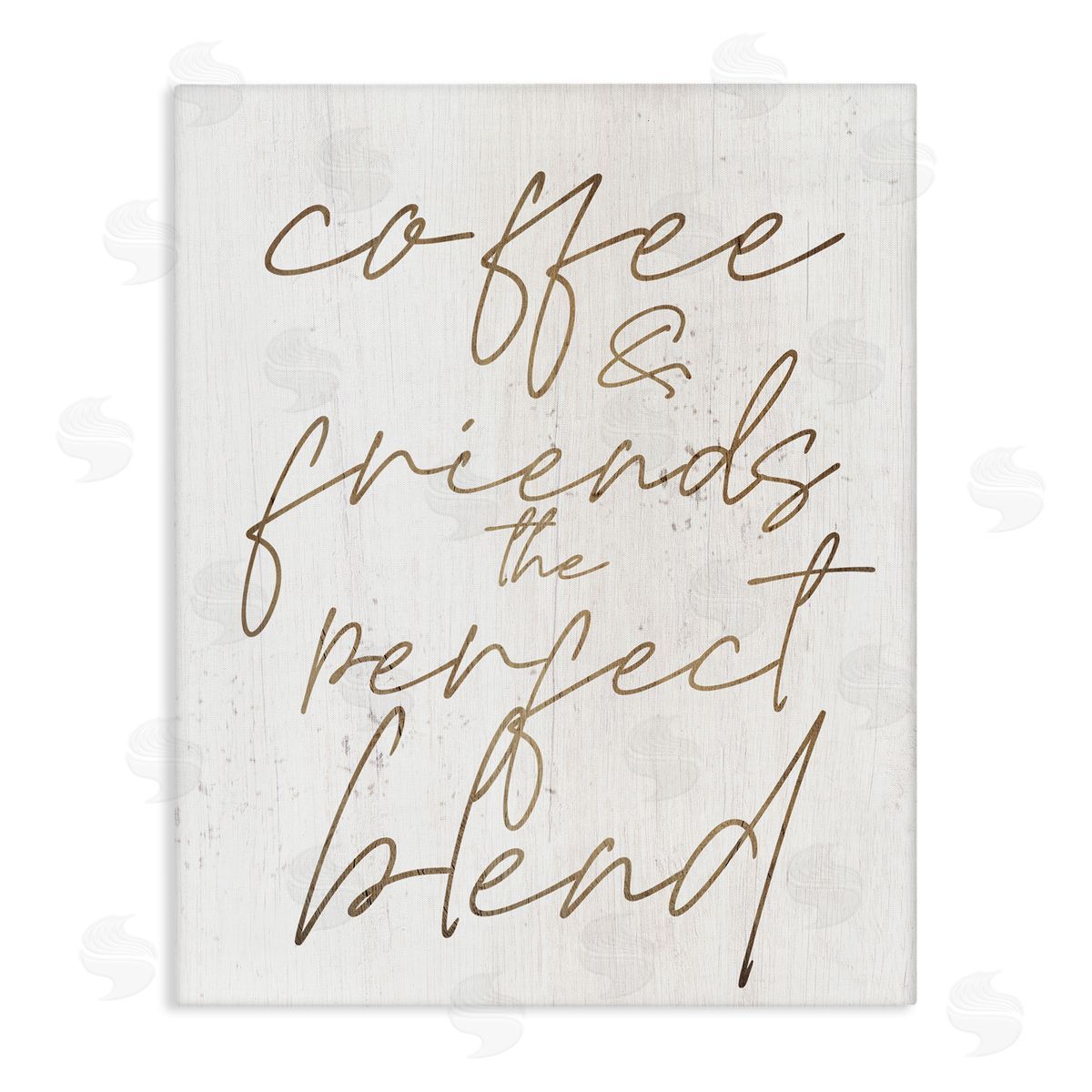 Stupell Studio Coffe_sidee & fr_sideiends Perfect Blend Phrase