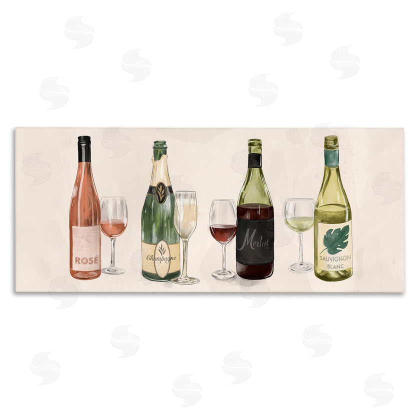 The Saturday Evening Post | Various Wine & Champagne Bottles