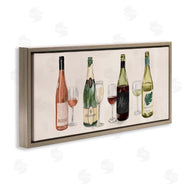 The Saturday Evening Post | Various Wine & Champagne Bottles
