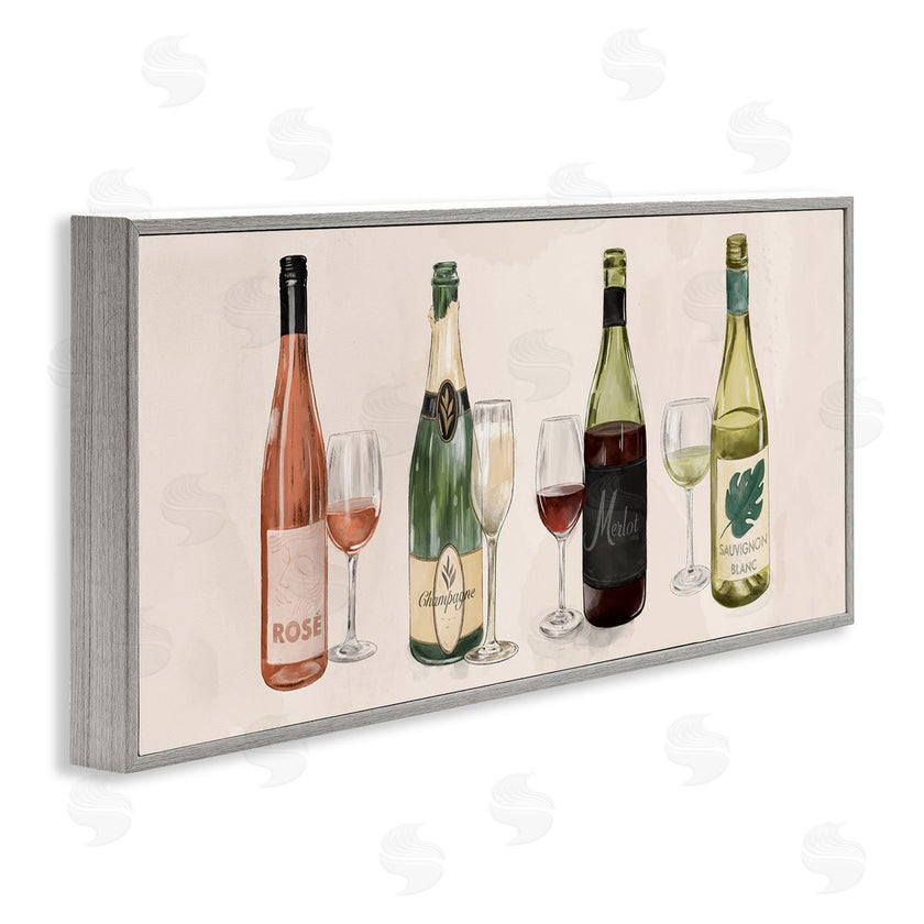 The Saturday Evening Post | Various Wine & Champagne Bottles