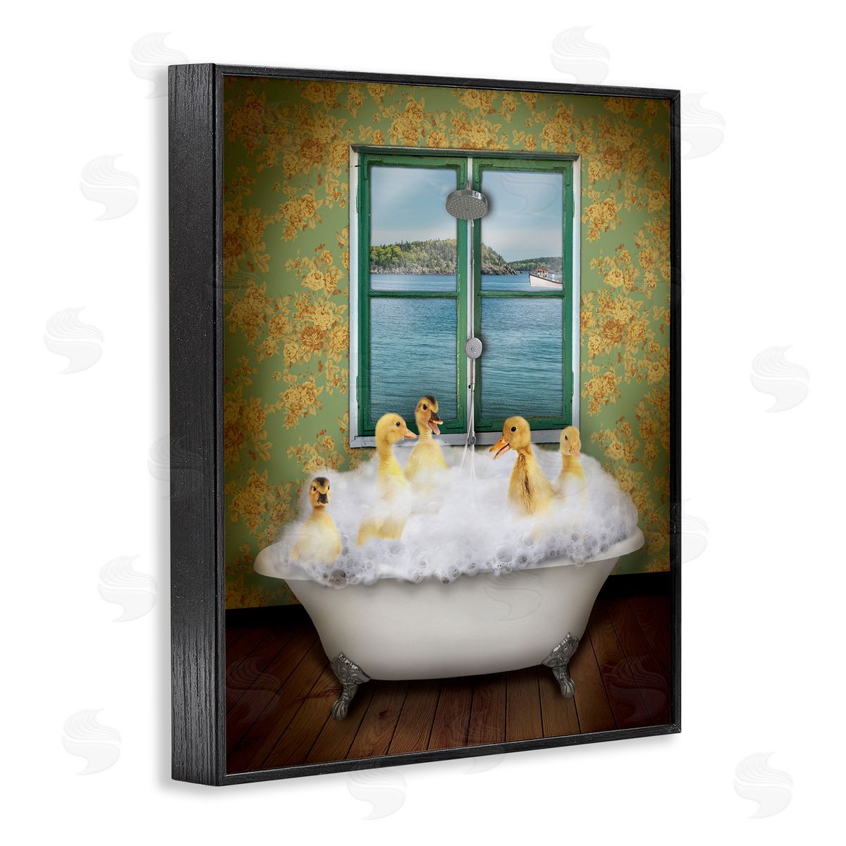 John Hovenstine Ducks Bathing Tub Ocean View