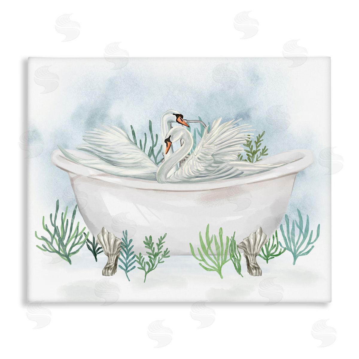 Ziwei Li Swan Duo Bathtub Botanicals