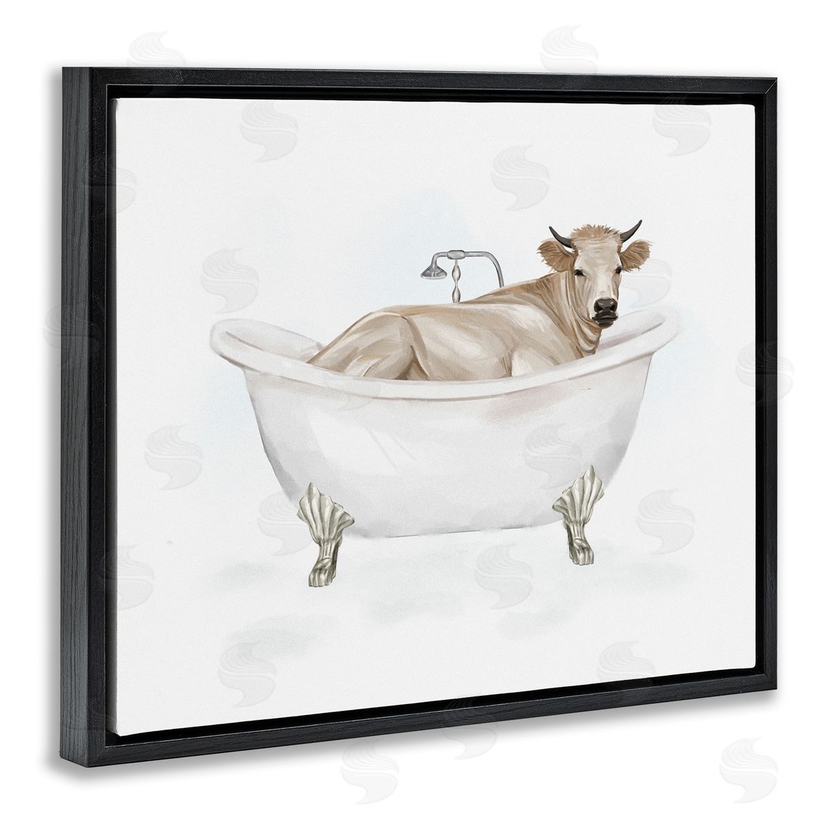 Ziwei Li Farm Cow Bathing Tub Animal