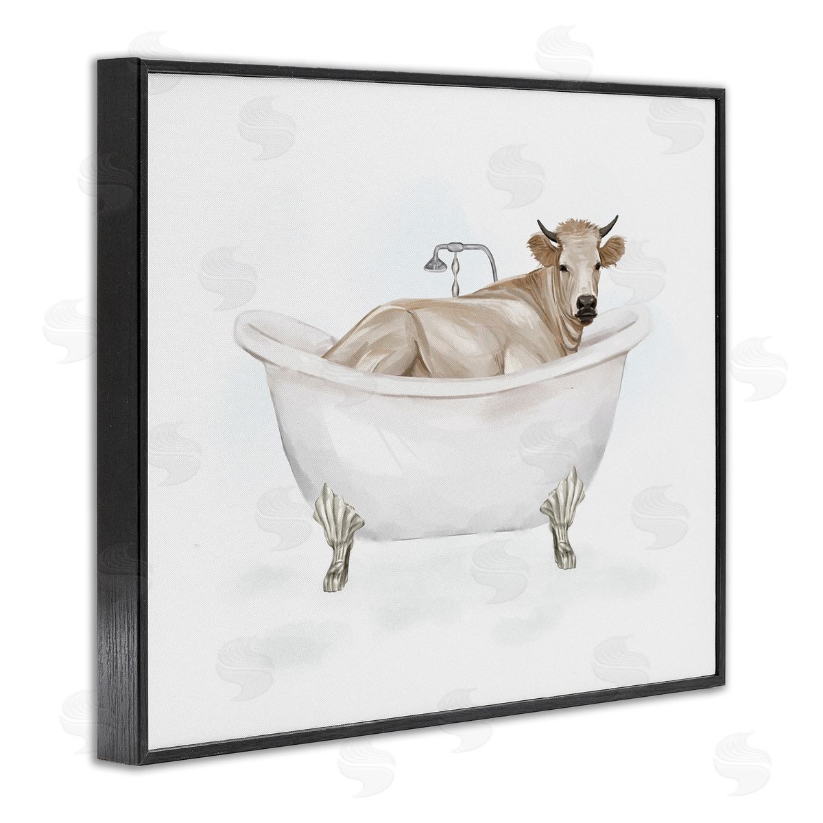 Ziwei Li Farm Cow Bathing Tub Animal