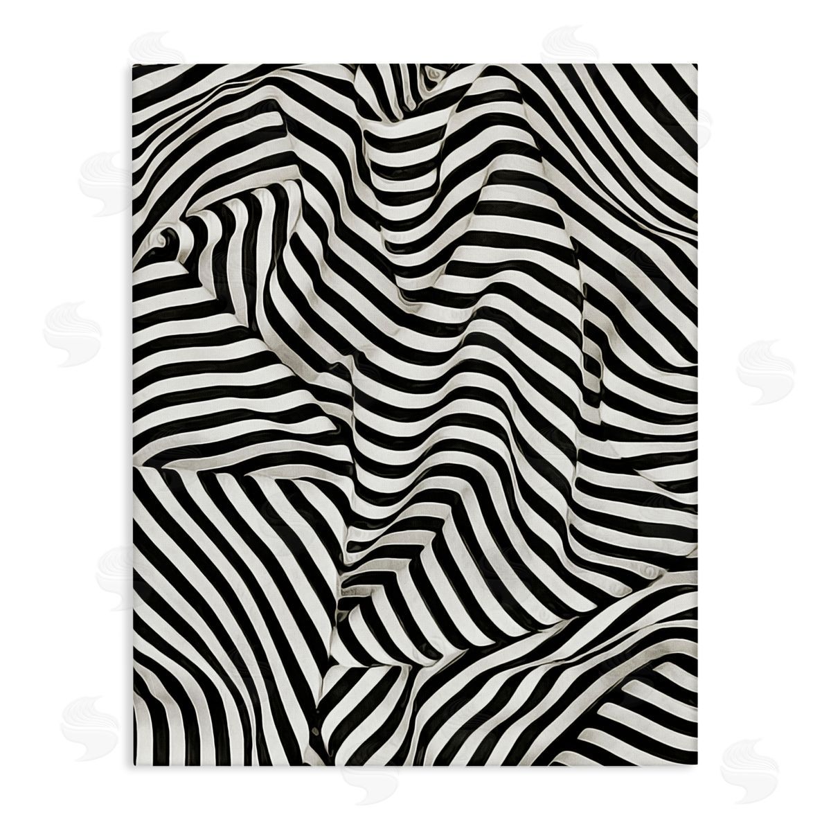 Ashley Aldridge Folded Striped Drapery Pattern