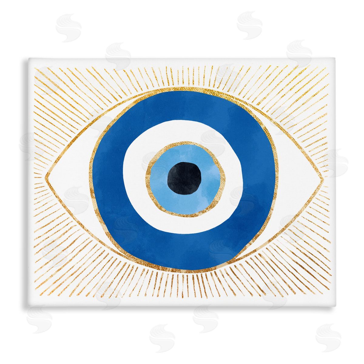 Ziwei Li Evil Eye Glam Rays Pattern