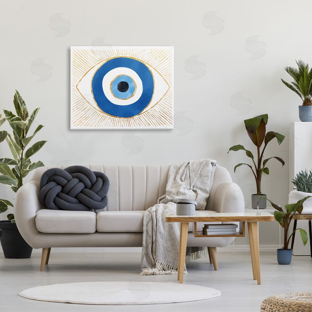 Ziwei Li Evil Eye Glam Rays Pattern