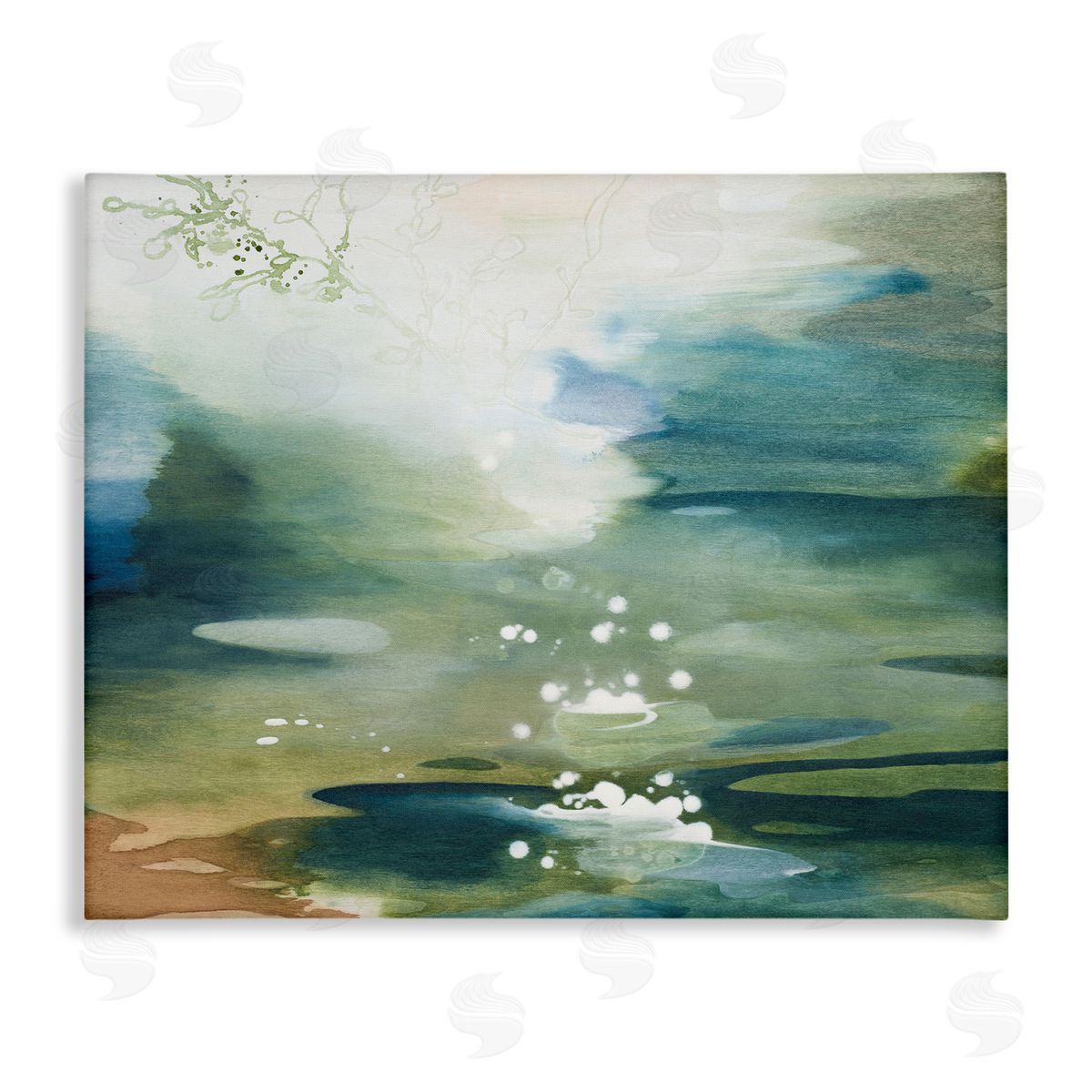 Tara Leaver Water Surface Landscape Bubbles