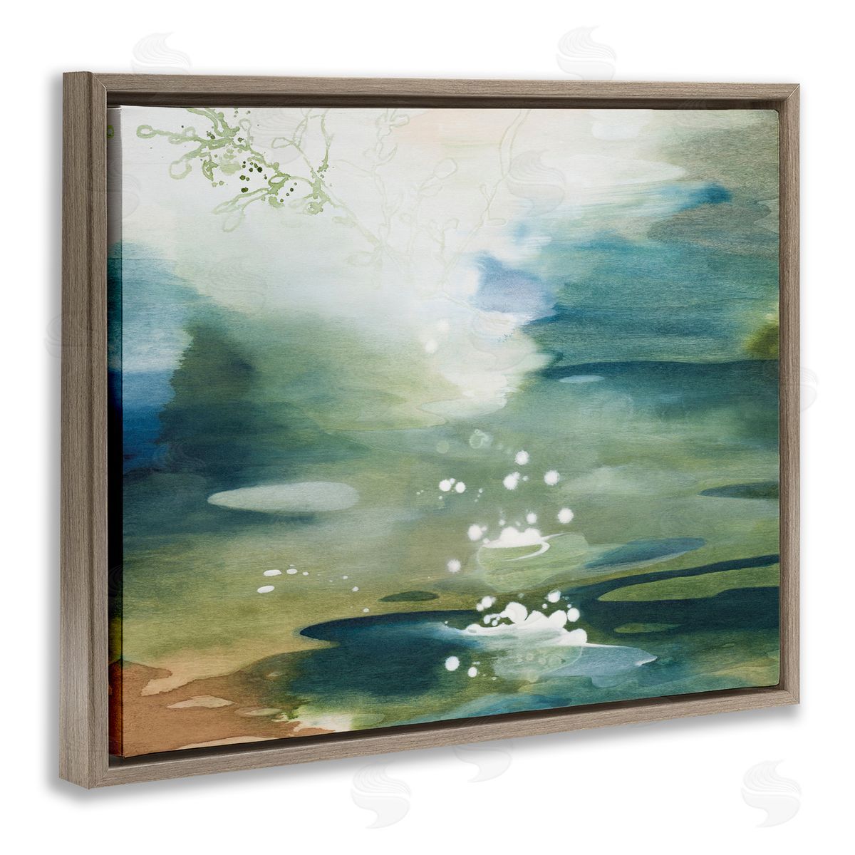 Tara Leaver Water Surface Landscape Bubbles