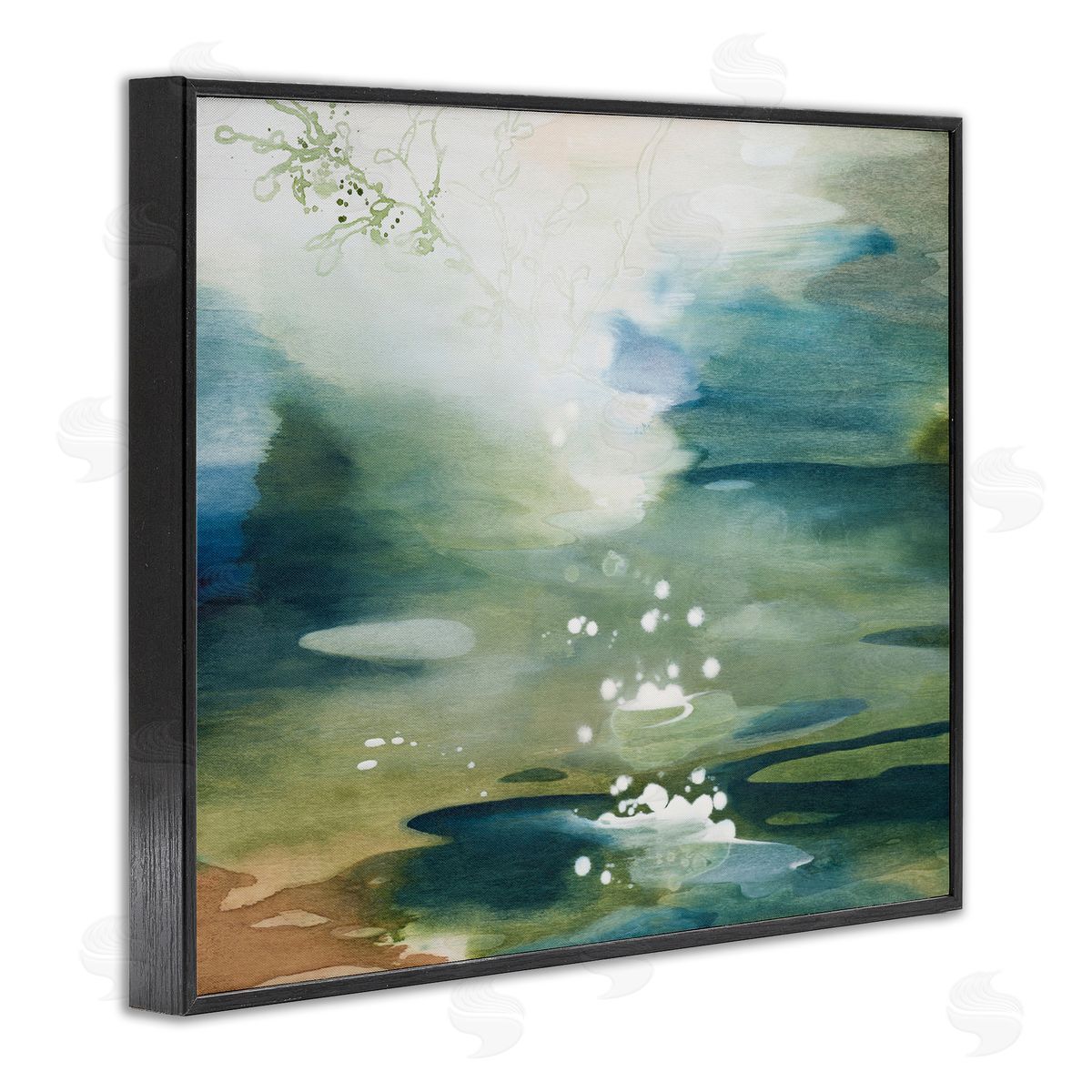 Tara Leaver Water Surface Landscape Bubbles