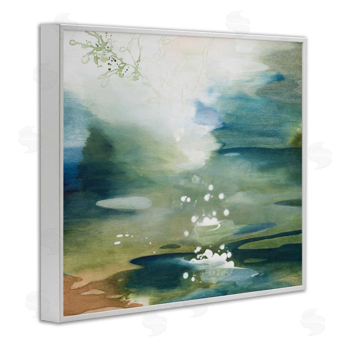 Tara Leaver Water Surface Landscape Bubbles