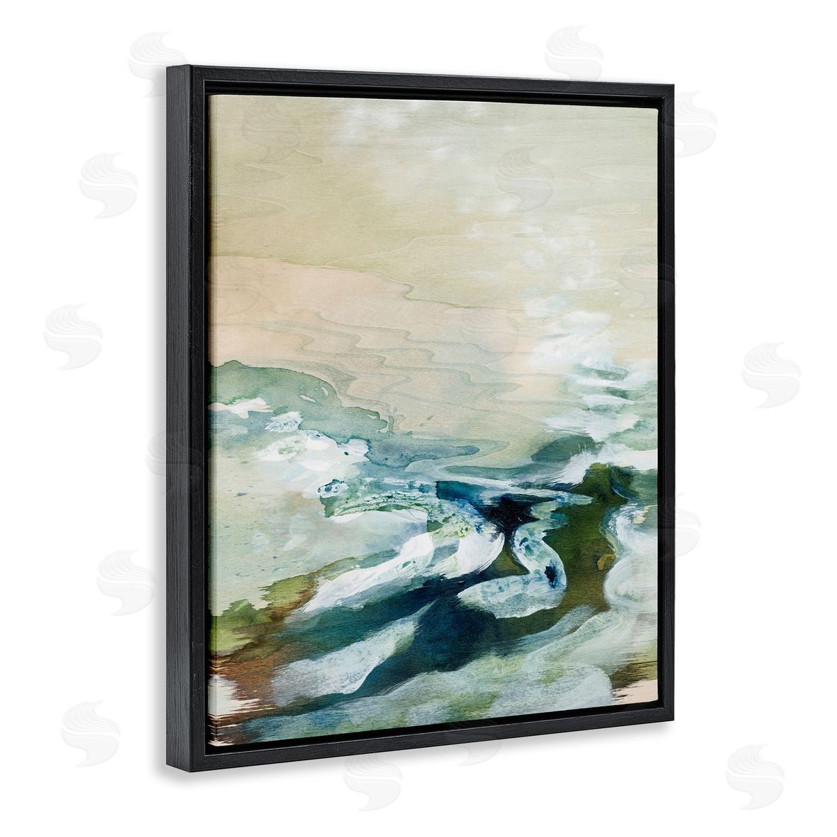 Tara Leaver Modern Beach Waves Splash