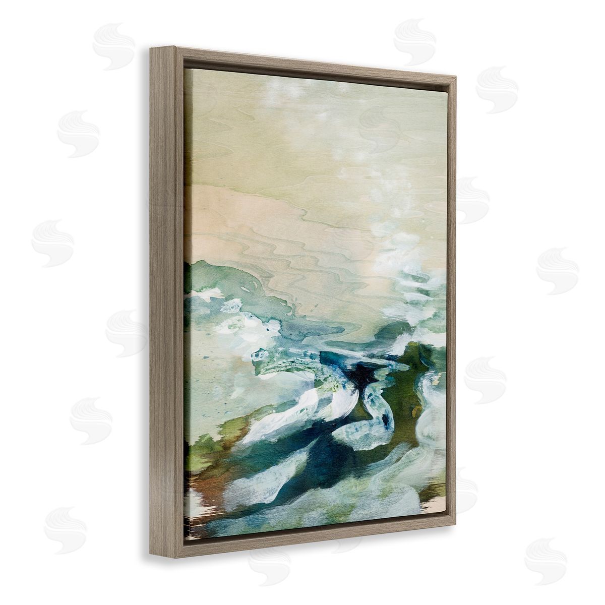 Tara Leaver Modern Beach Waves Splash