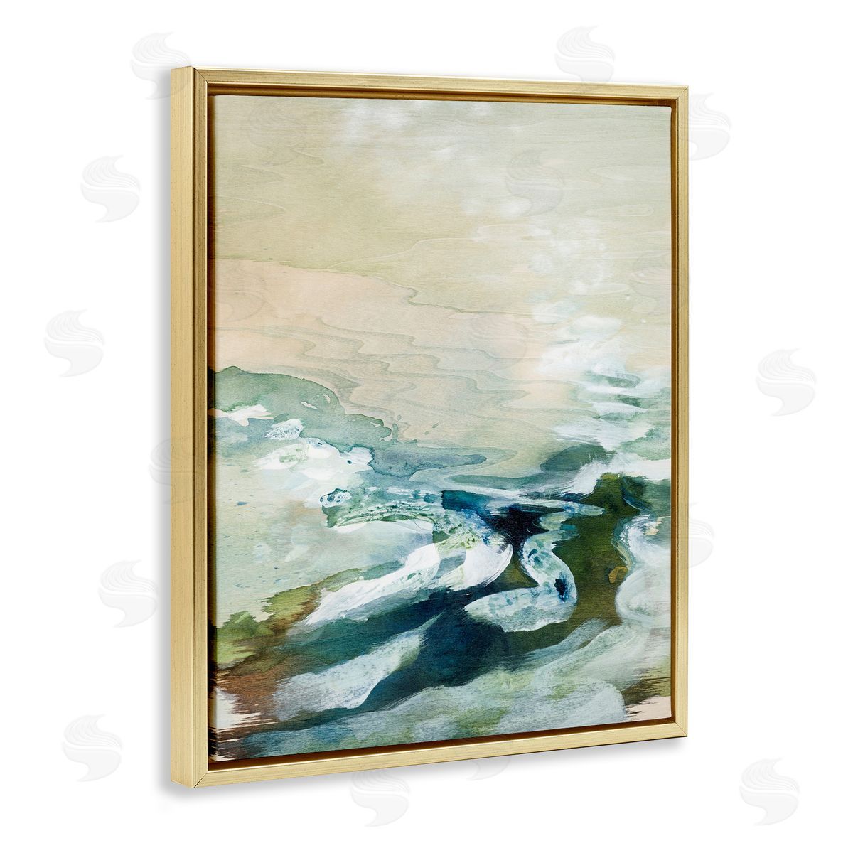 Tara Leaver Modern Beach Waves Splash