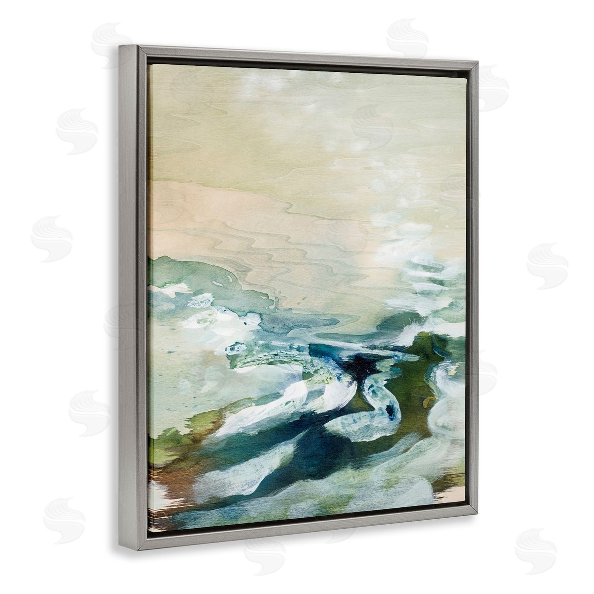 Tara Leaver Modern Beach Waves Splash