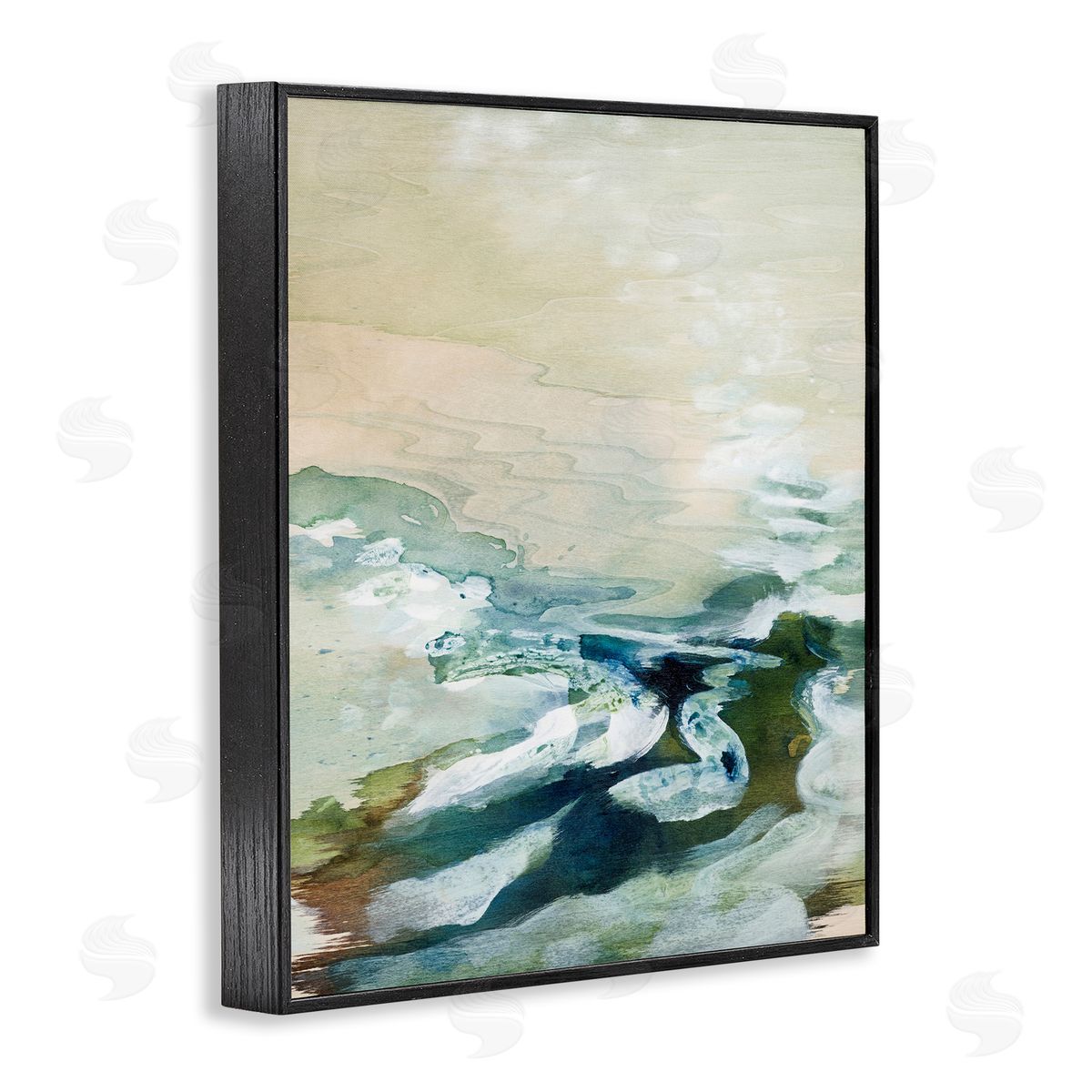 Tara Leaver Modern Beach Waves Splash