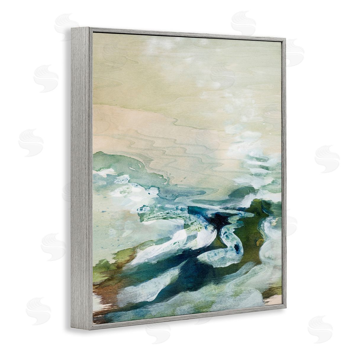 Tara Leaver Modern Beach Waves Splash