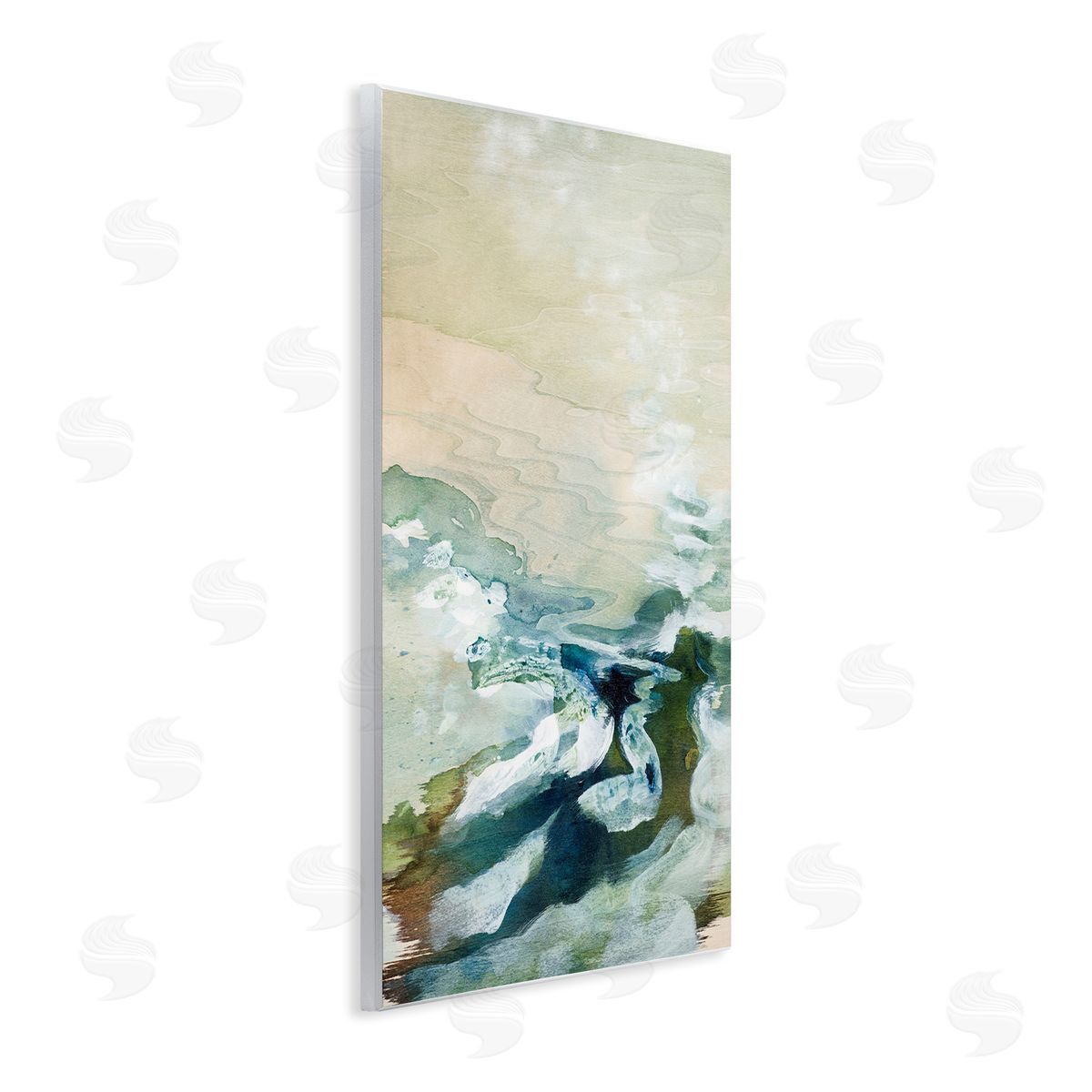 Tara Leaver Modern Beach Waves Splash