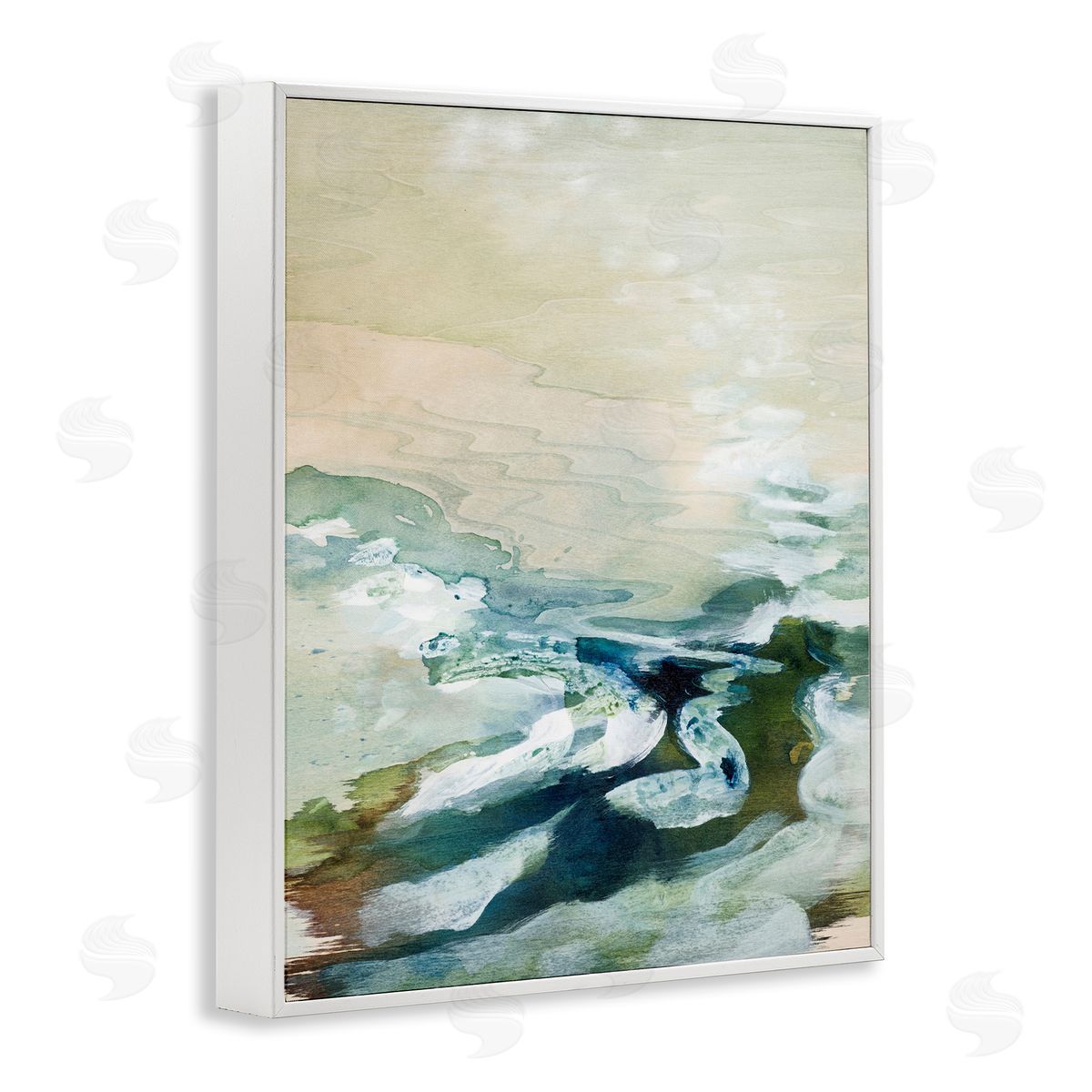 Tara Leaver Modern Beach Waves Splash