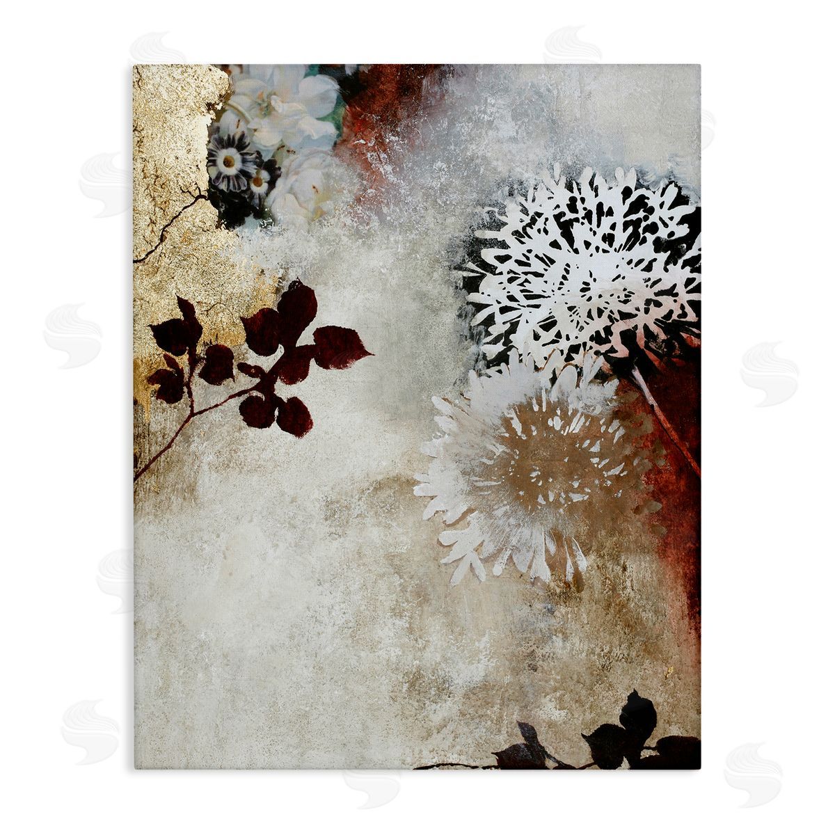 Design Fabrikken Flower Blossom Silhouette Outlines