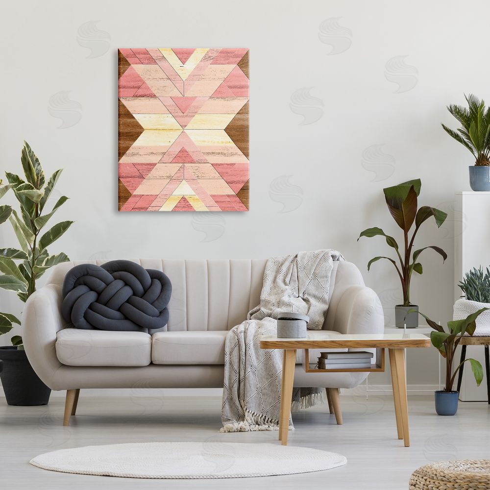 Erica Billups Desert Sunset Pink Shapes