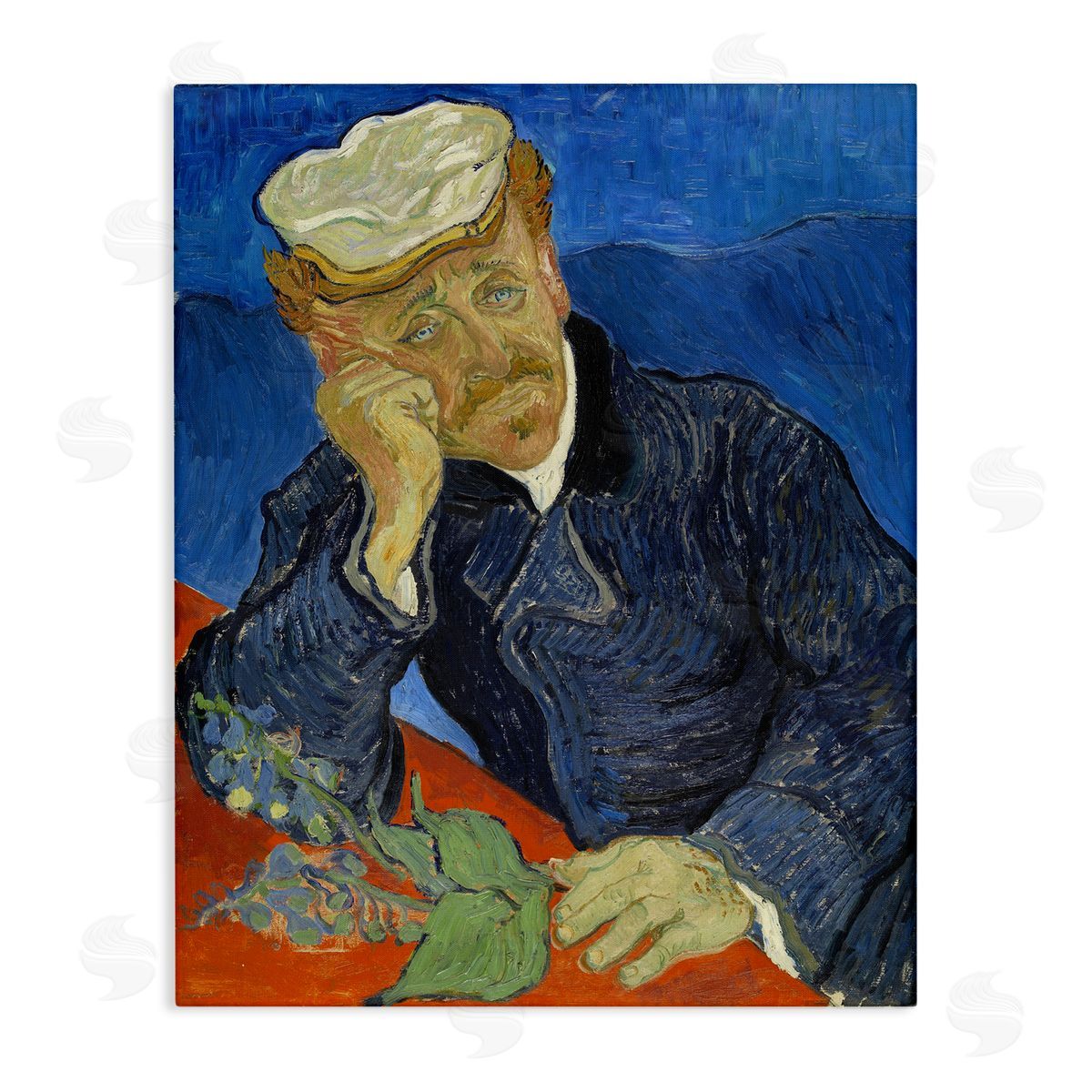 one1000paintings Dr Paul Gachet Van Gogh Portrait