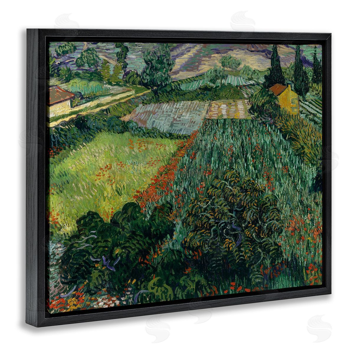one1000paintings Field With Poppies Van Gogh Rural Scenery