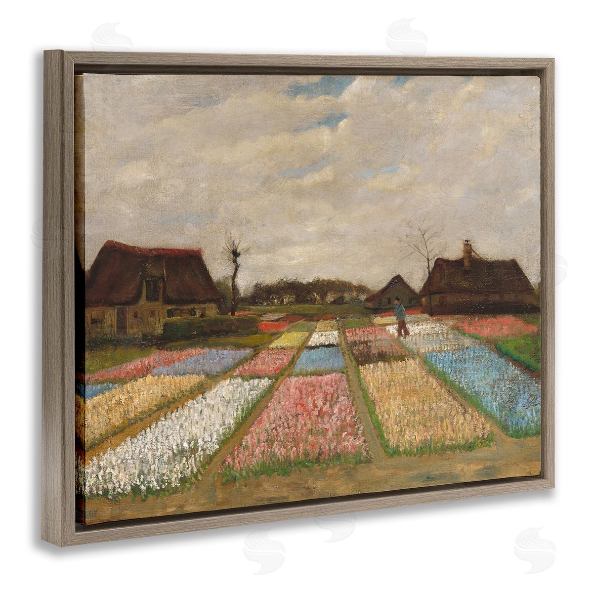 one1000paintings Flower Beds In Holland Van Gogh Landscape