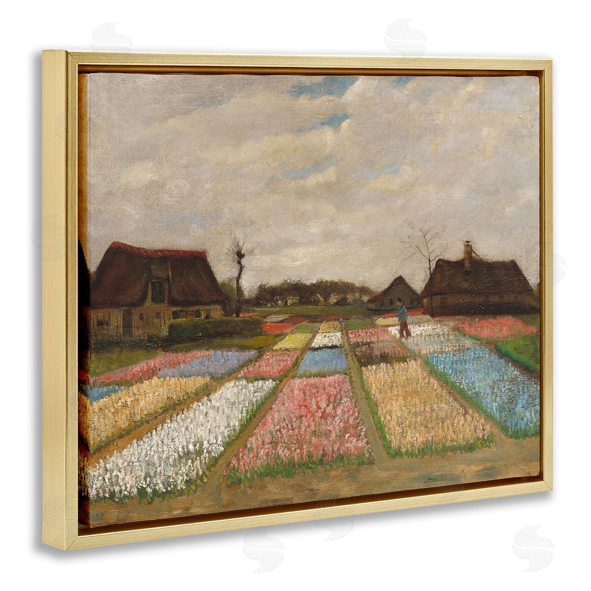 one1000paintings Flower Beds In Holland Van Gogh Landscape