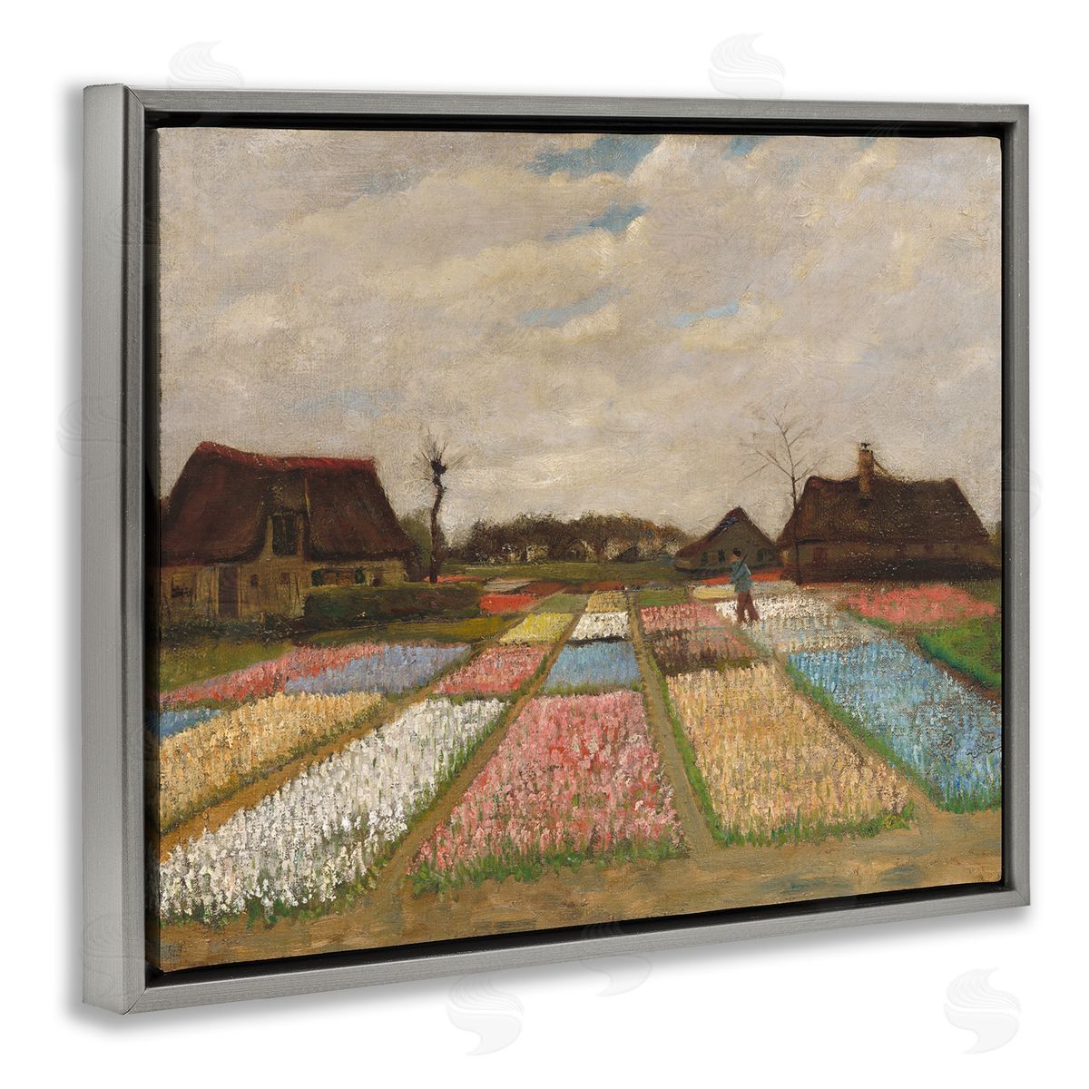 one1000paintings Flower Beds In Holland Van Gogh Landscape