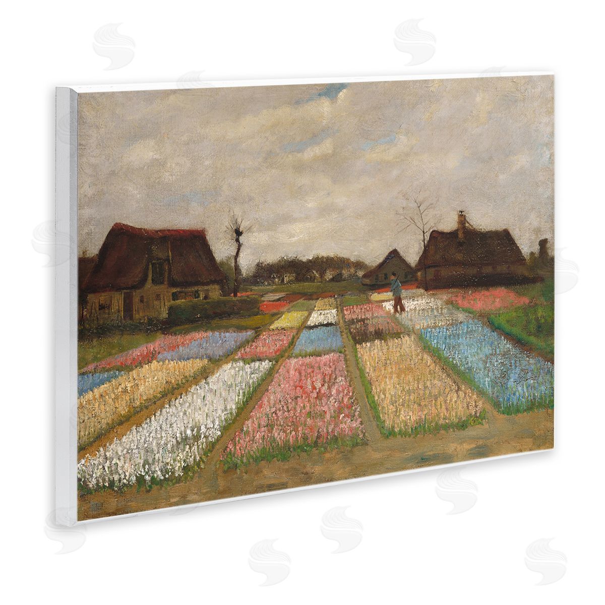 one1000paintings Flower Beds In Holland Van Gogh Landscape