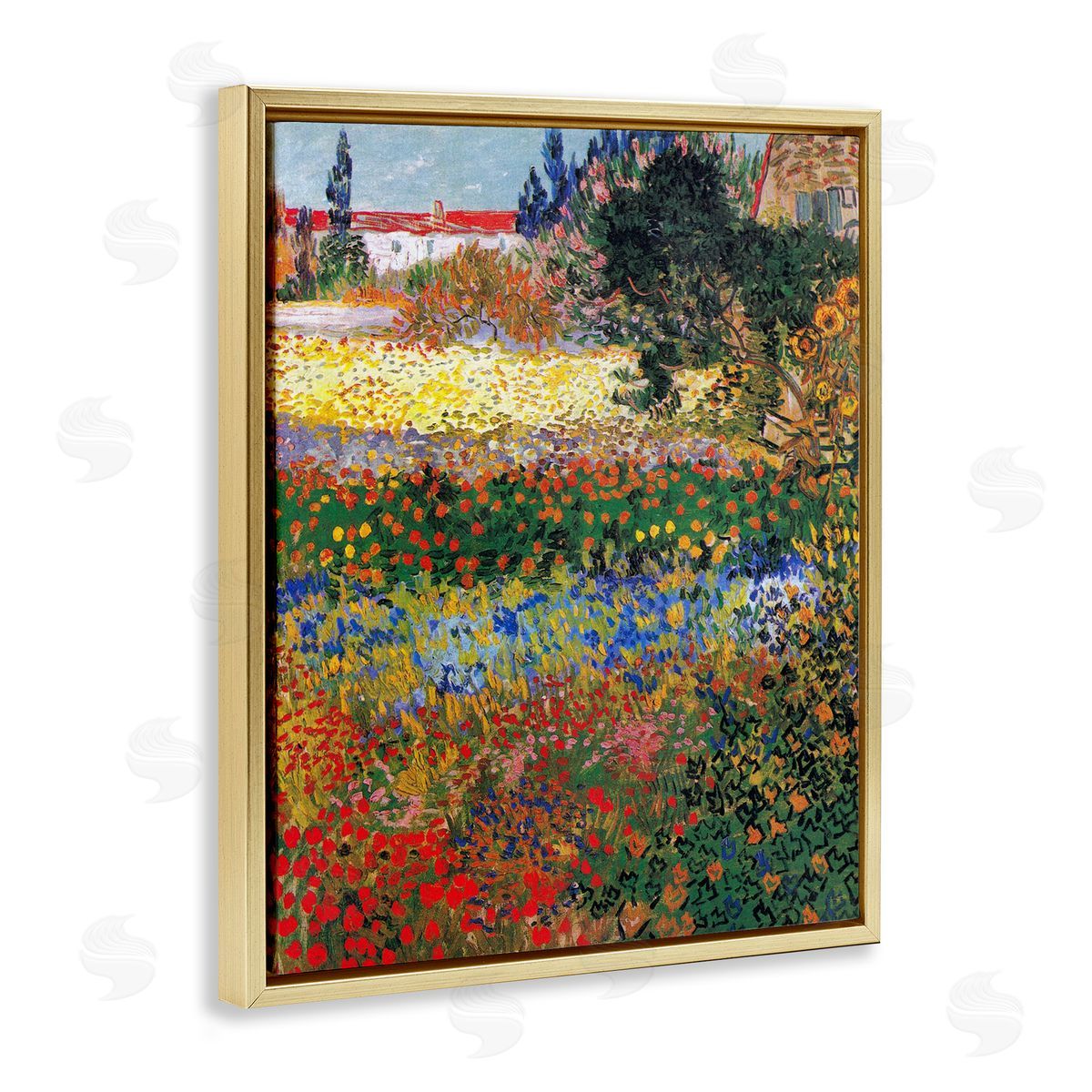 one1000paintings Flower Garden Van Gogh Vivid Painting