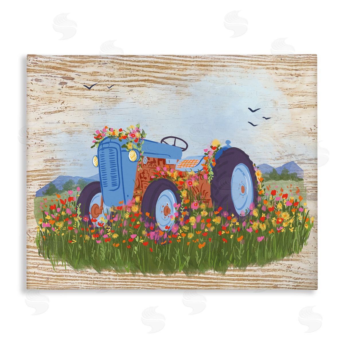 Be Ni La Farmhouse Tractor Floral Blooms
