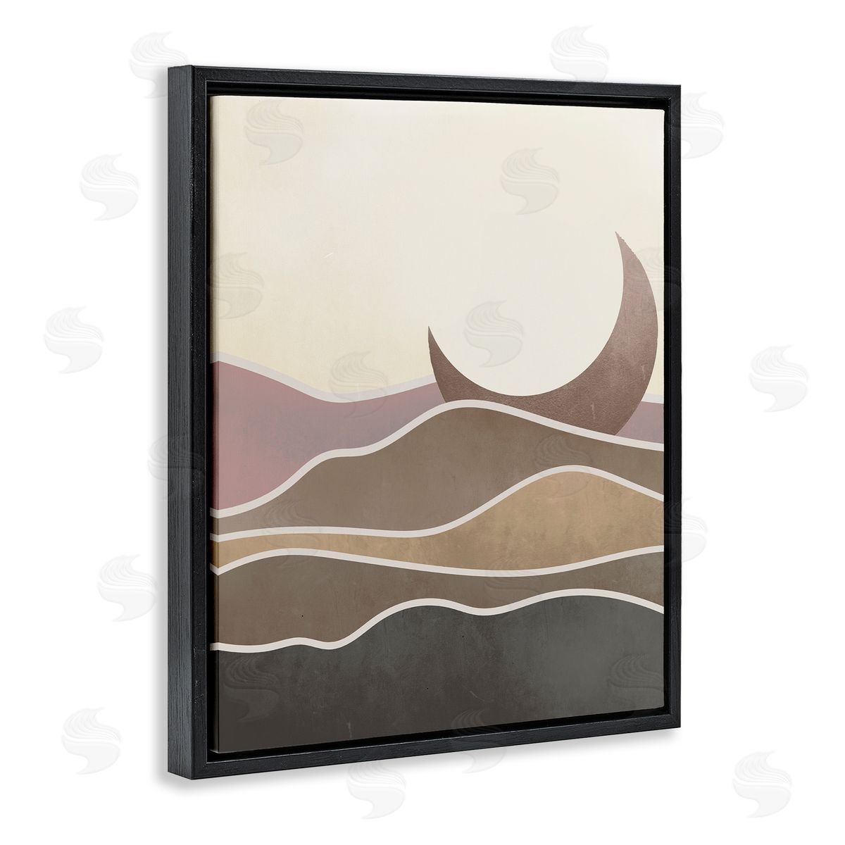 Stupell Studio Desert Moon Sand Dunes Scenery