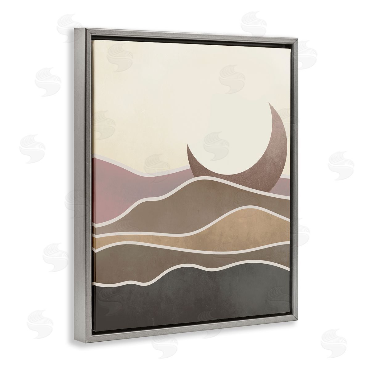 Stupell Studio Desert Moon Sand Dunes Scenery