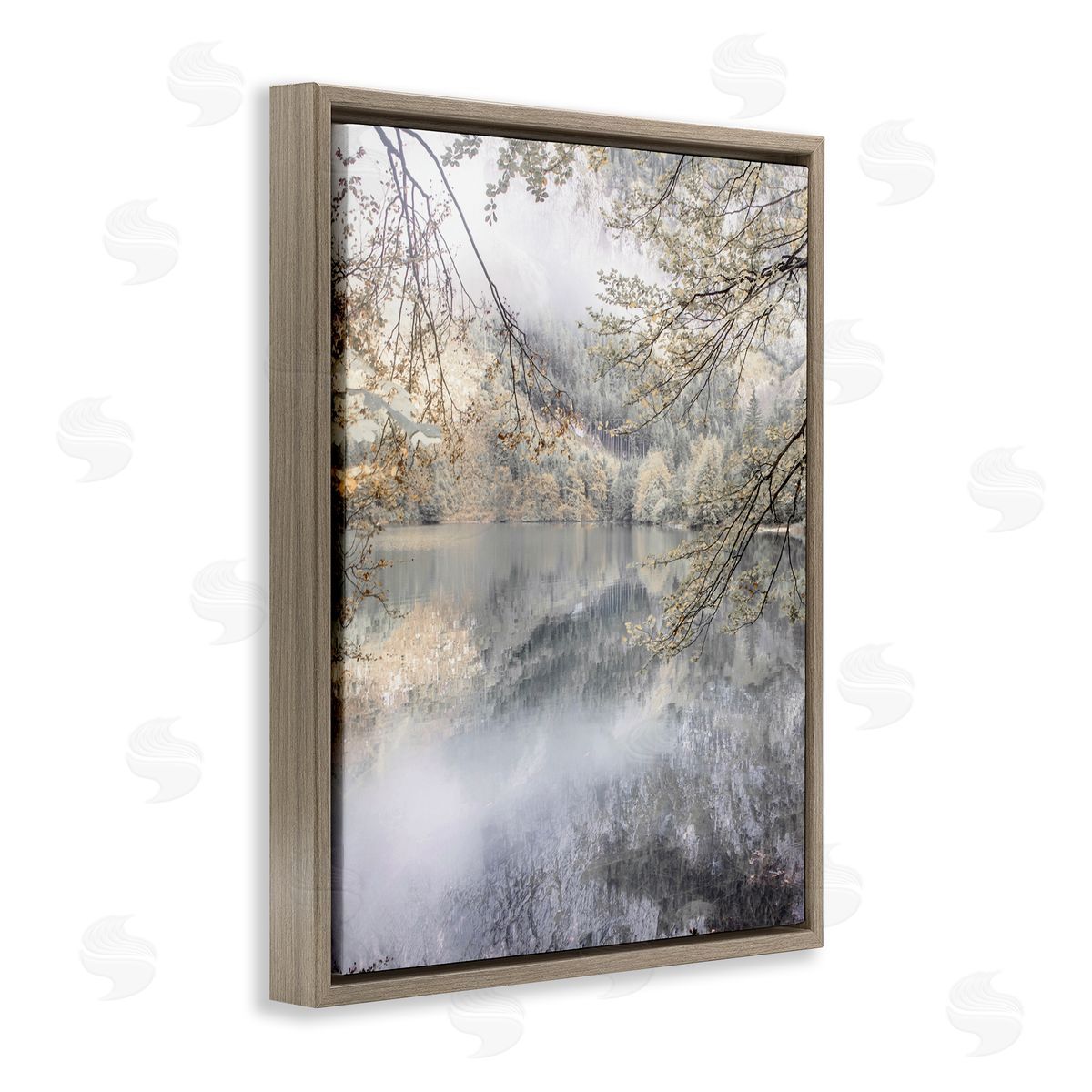 Irene Weisz Foggy Pond Landscape Reflection